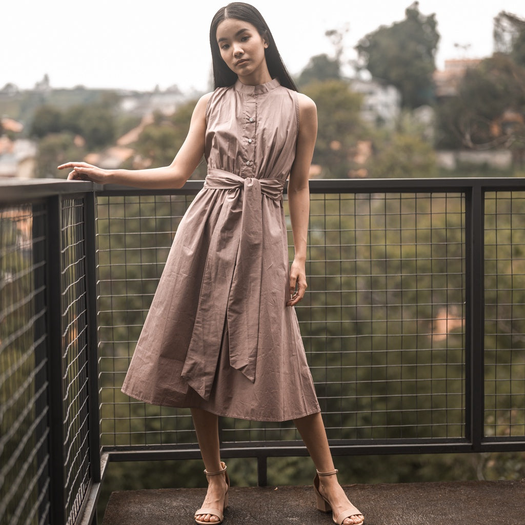 Lolliestory Xena Cotton Midi Dress
