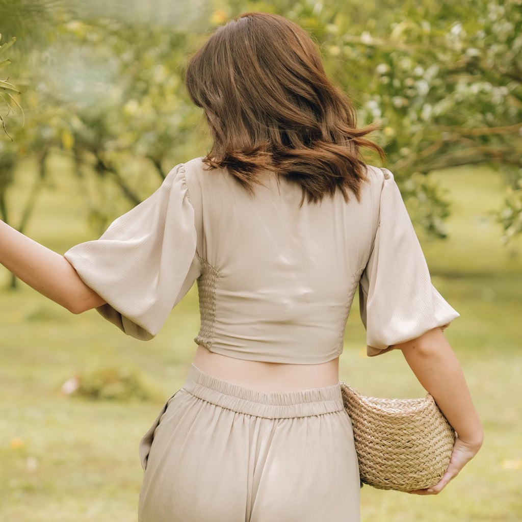 Lolliestory Celeste Long Sleeves Crop Top