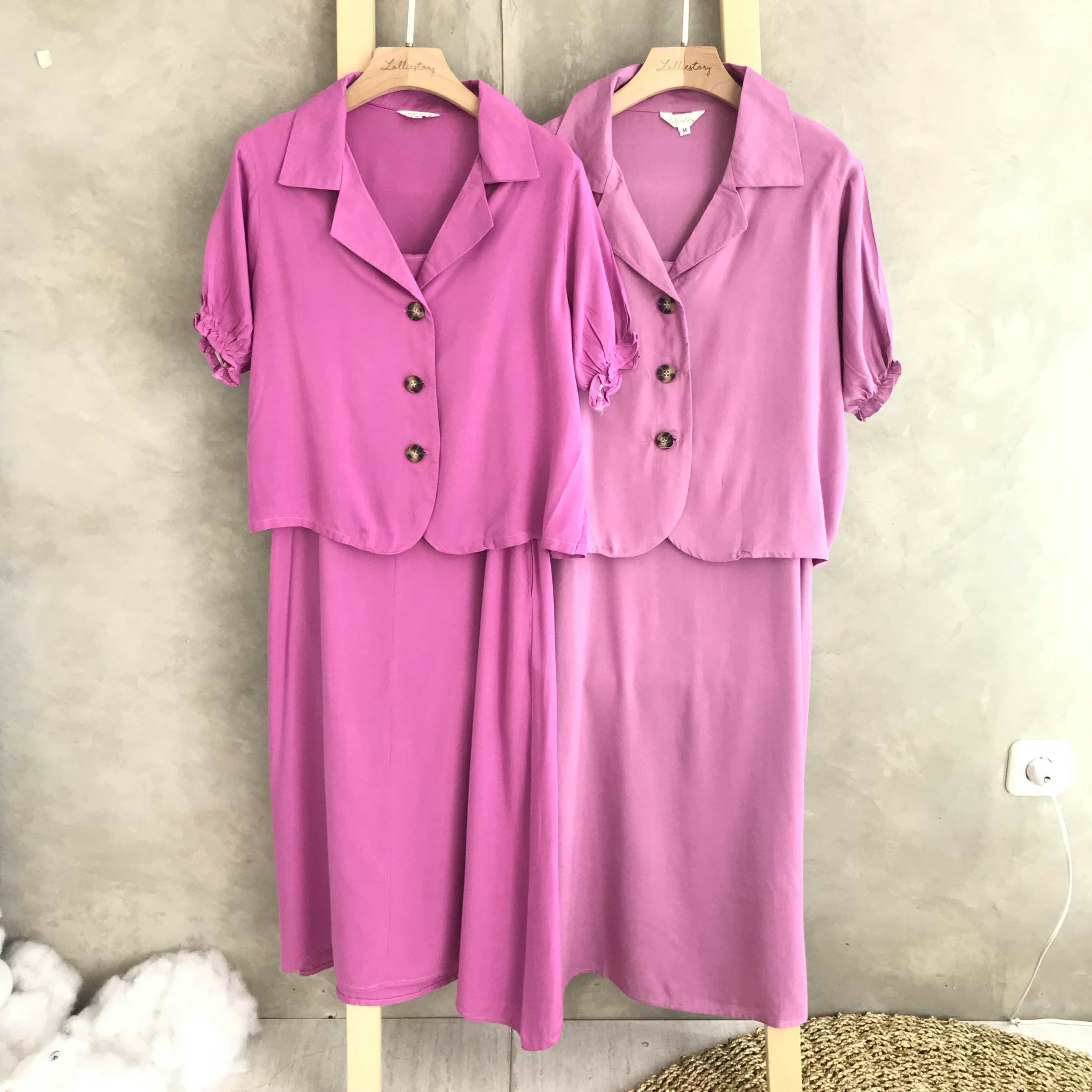 Lolliestory Clover Cotton Midi Set - Lolliestory