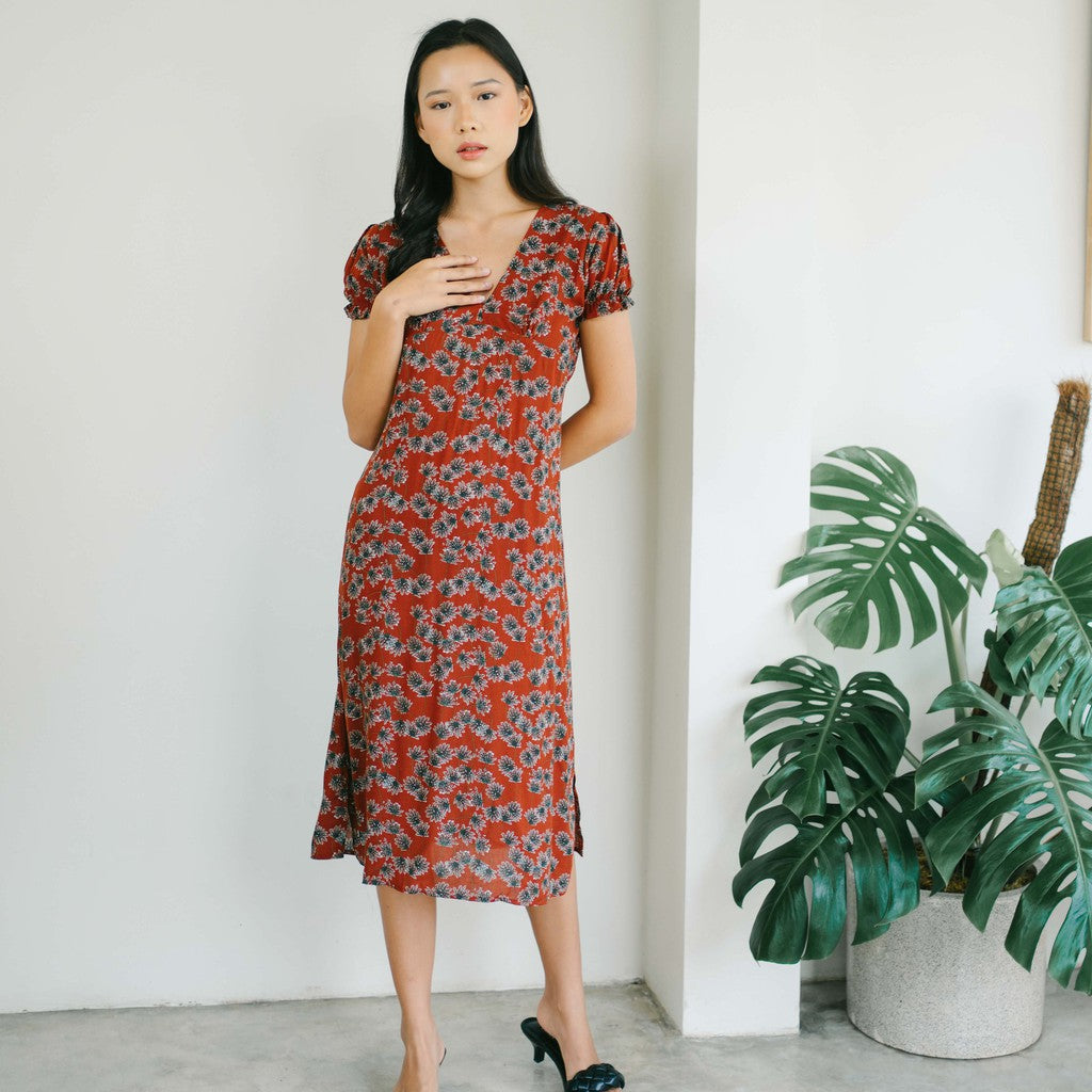 Lolliestory Marlene Cotton Midi Dress