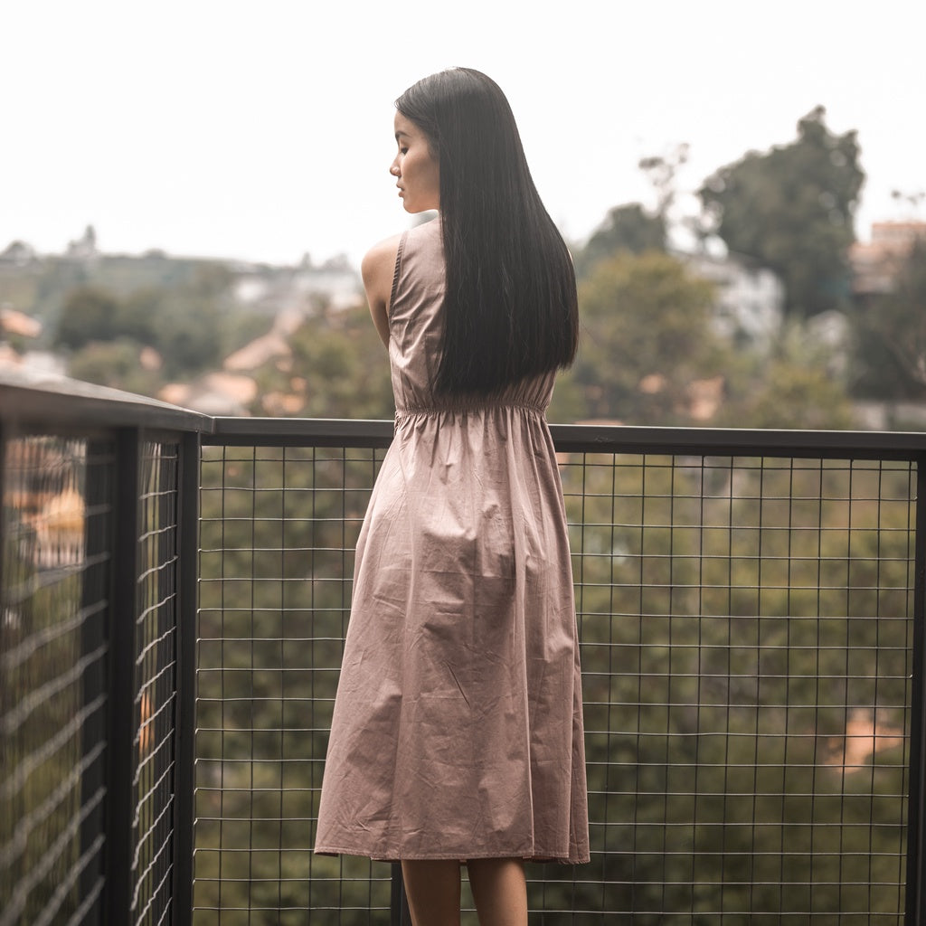 Lolliestory Xena Cotton Midi Dress