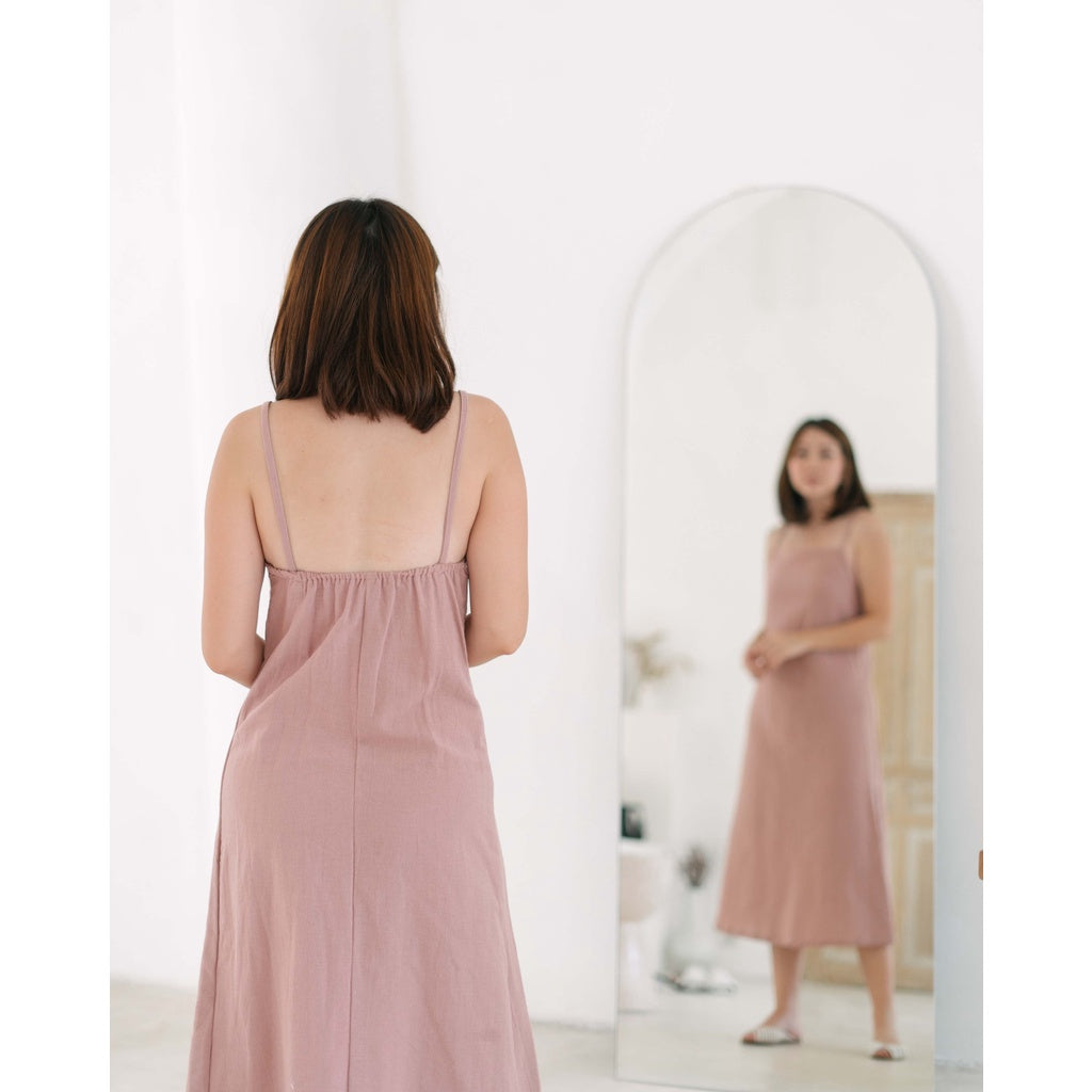 Lolliestory Rhesa Cotton Midi Dress
