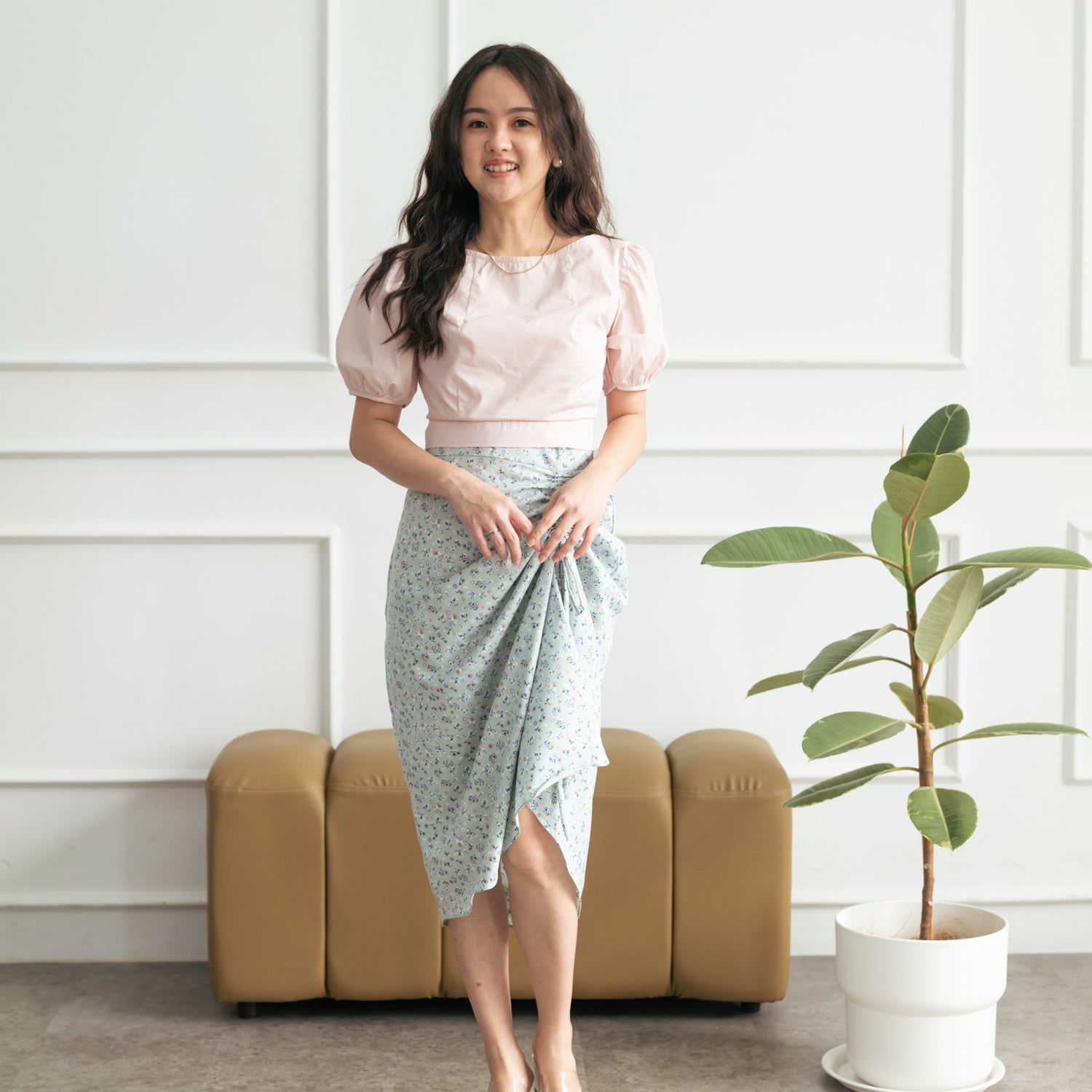 Lolliestory Celia Bow Crop Top
