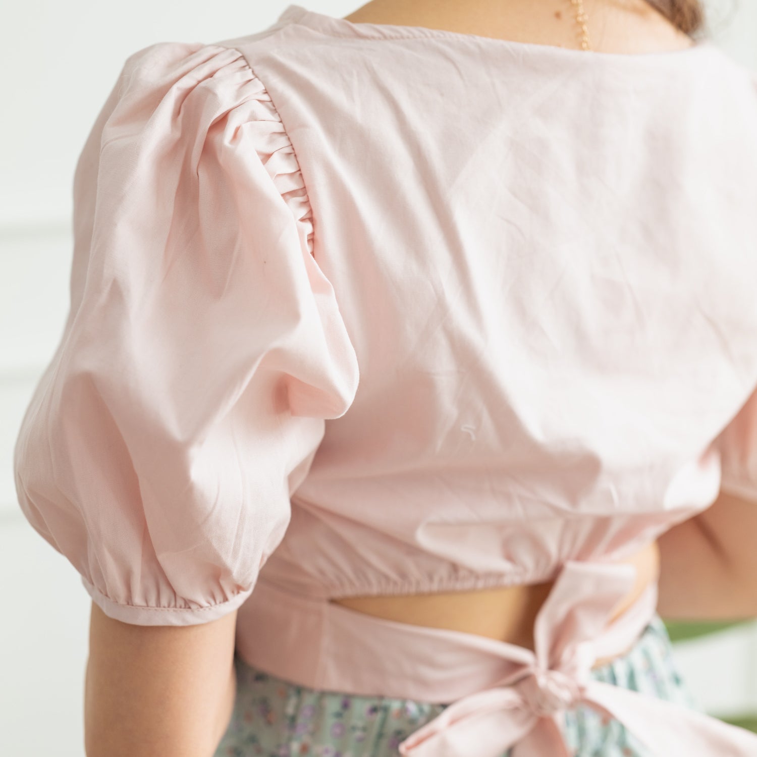 Lolliestory Celia Bow Crop Top