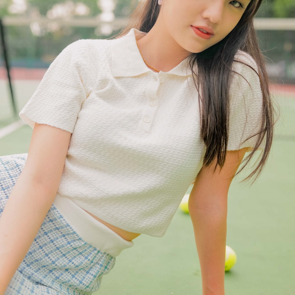 Lolliestory June Knit Crop Top
