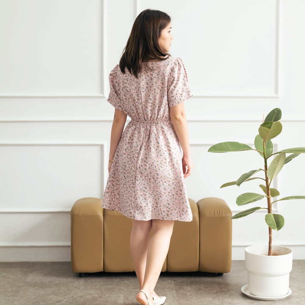 Lolliestory Carmeline Pattern Midi Dress