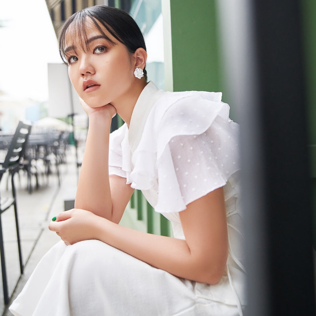 Lolliestory Minerva Ruffle Kimono Top