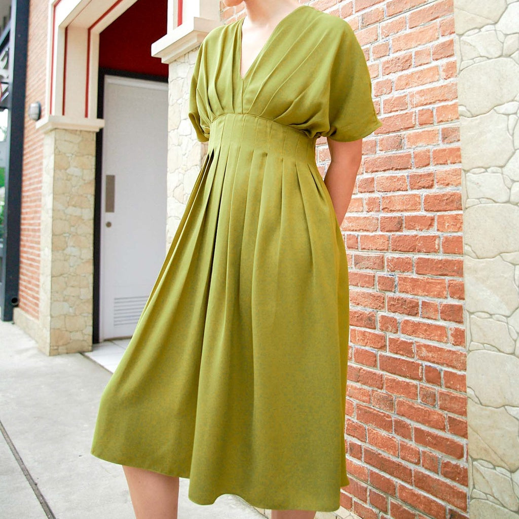Lolliestory Kiana Crepe Midi Dress