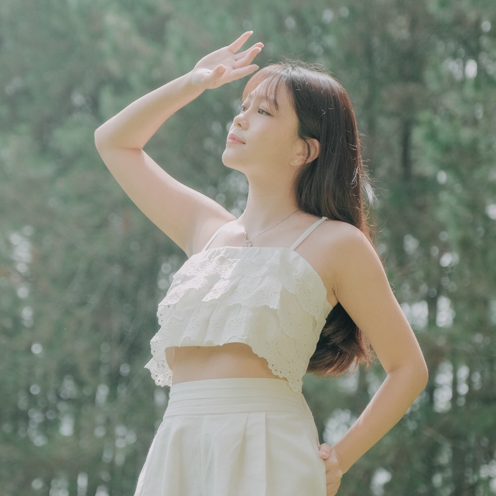 Lolliestory Maila Lace Embroidery Top