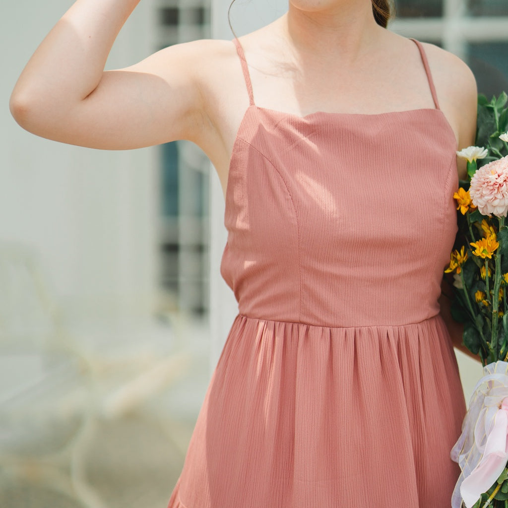 Lolliestory Clara Backless Midi Dress