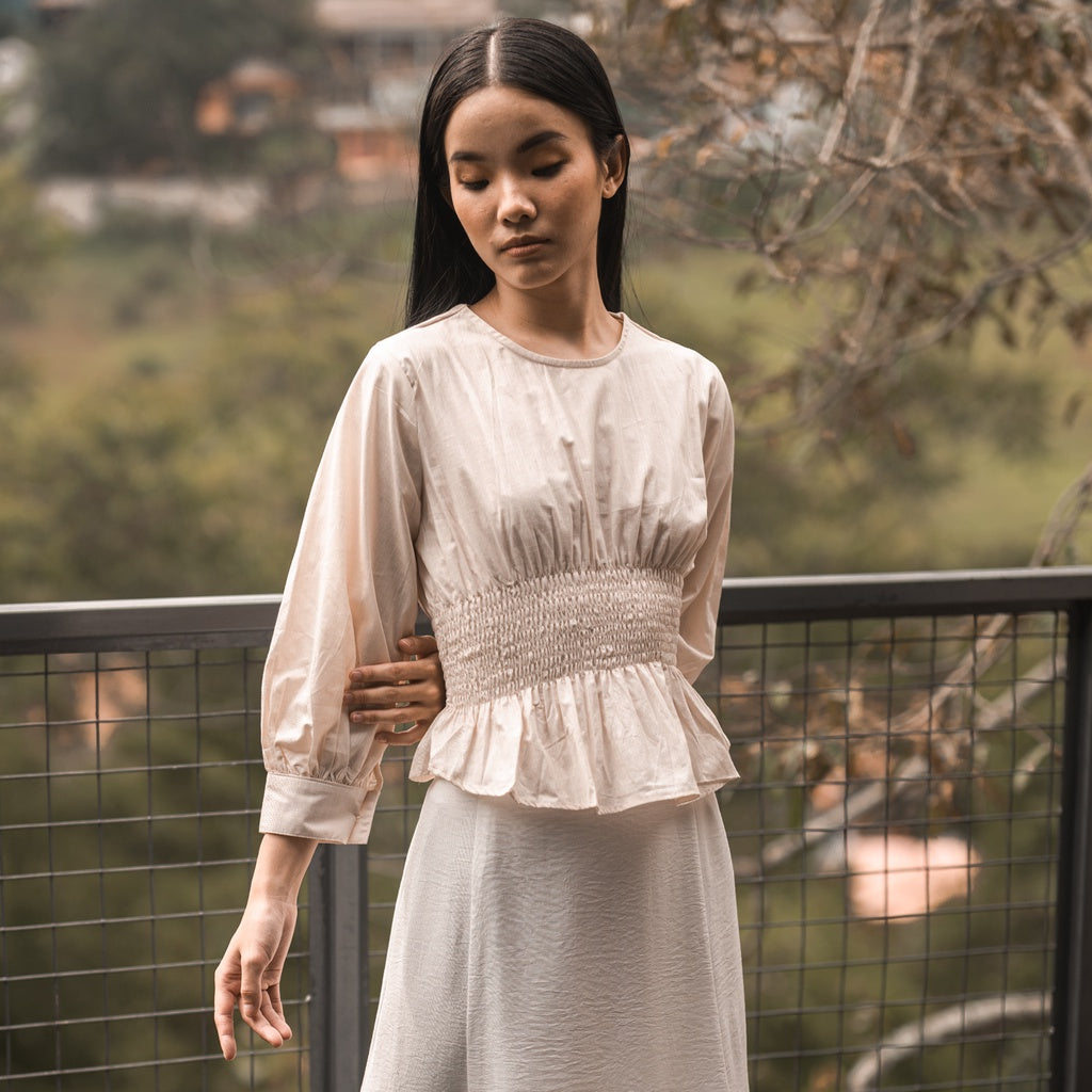 Lolliestory Ciara Cotton Peplum Top