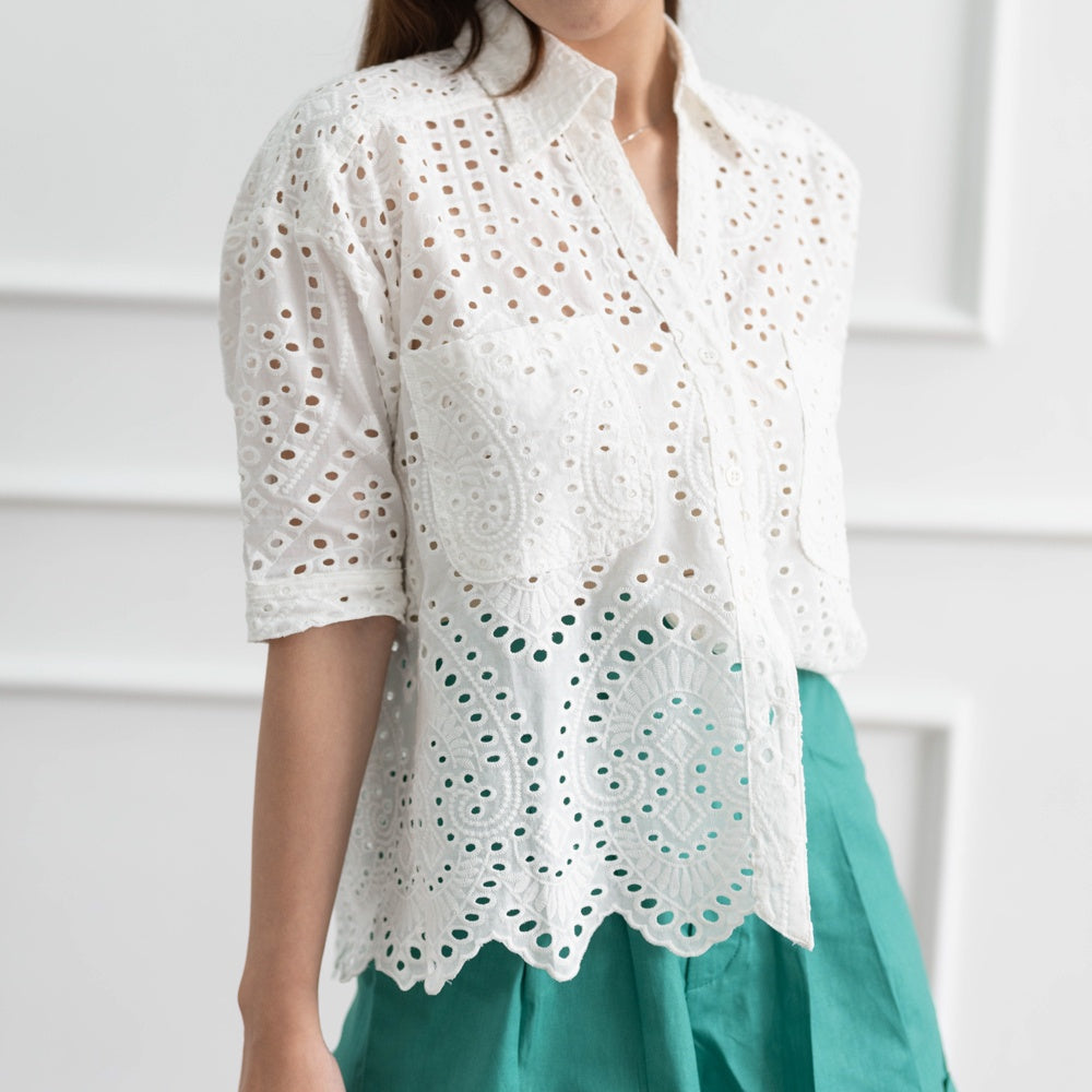 Lolliestory Elvina Embroidery Top