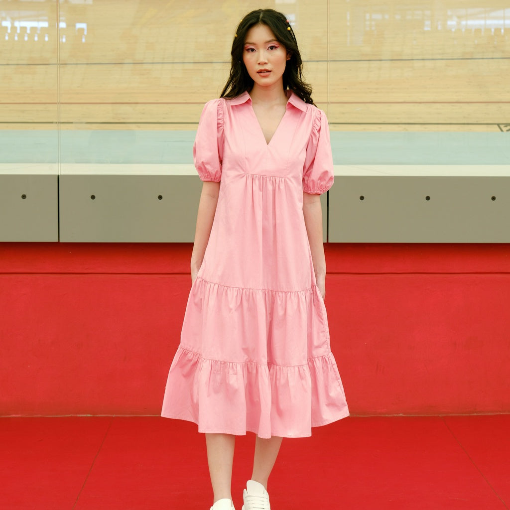 Lolliestory Inara Cotton Midi Dress