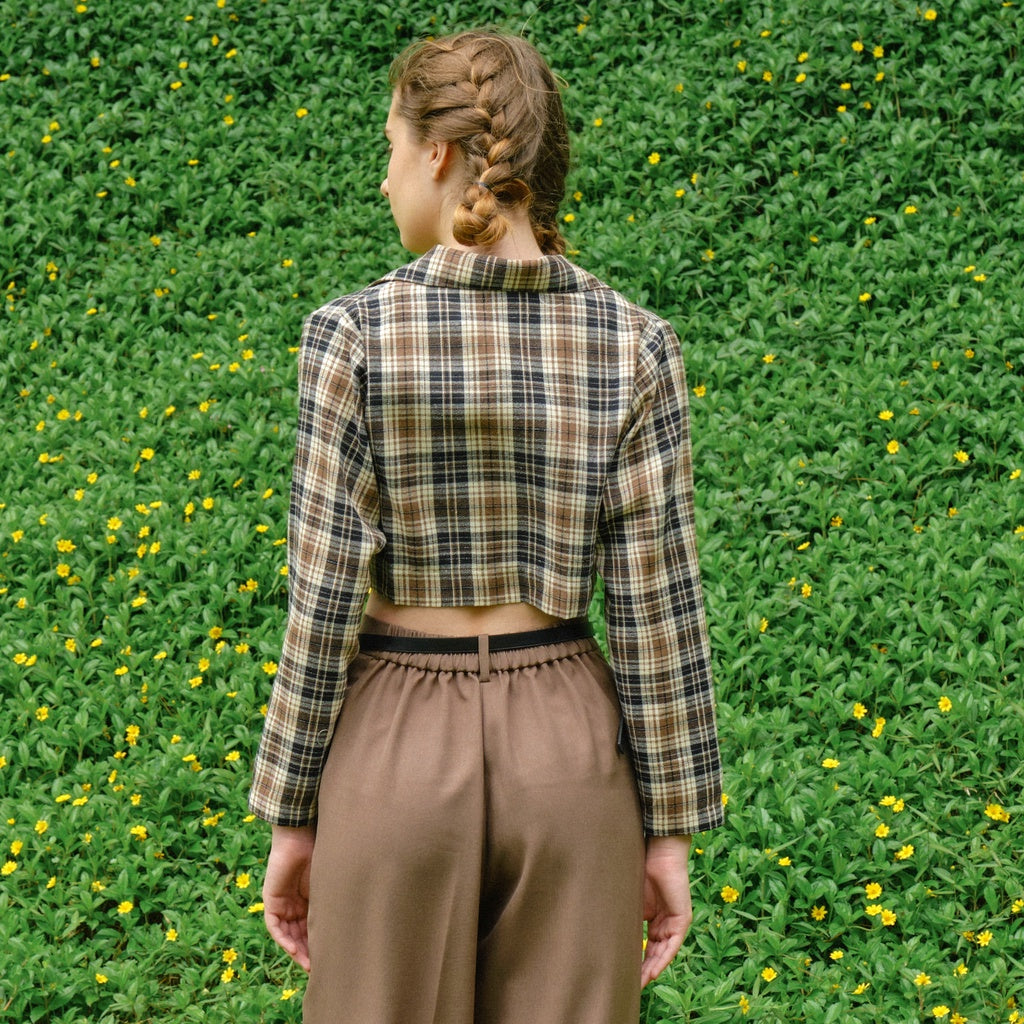 Lolliestory Maeve Plaid Blazer