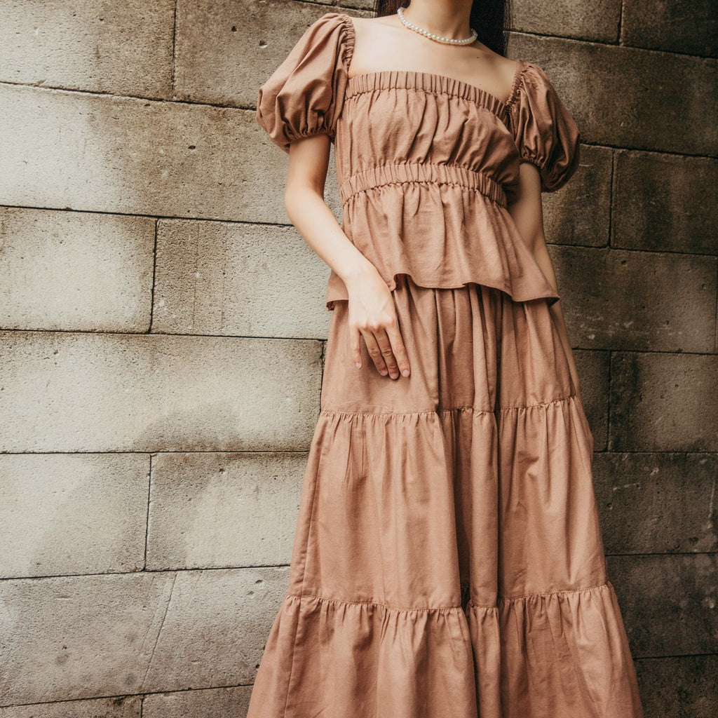 Lolliestory Auburn Cotton Midi Set