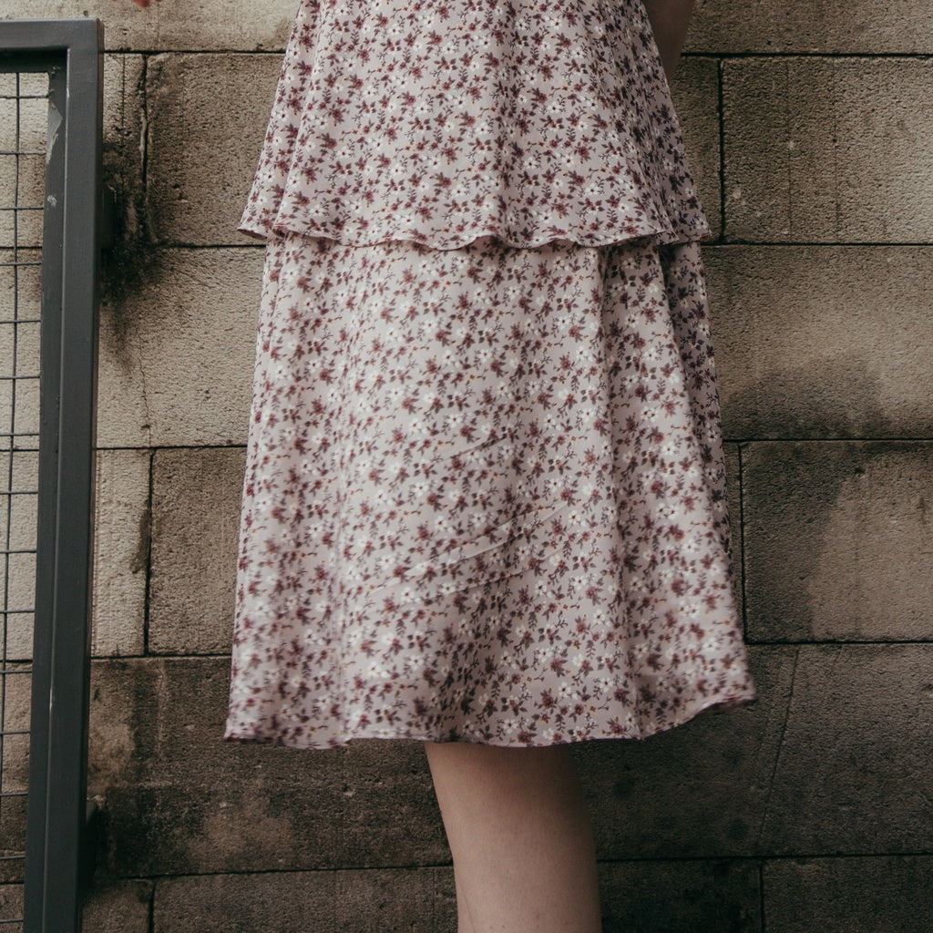 Lolliestory Freesia Floral Midi Dress