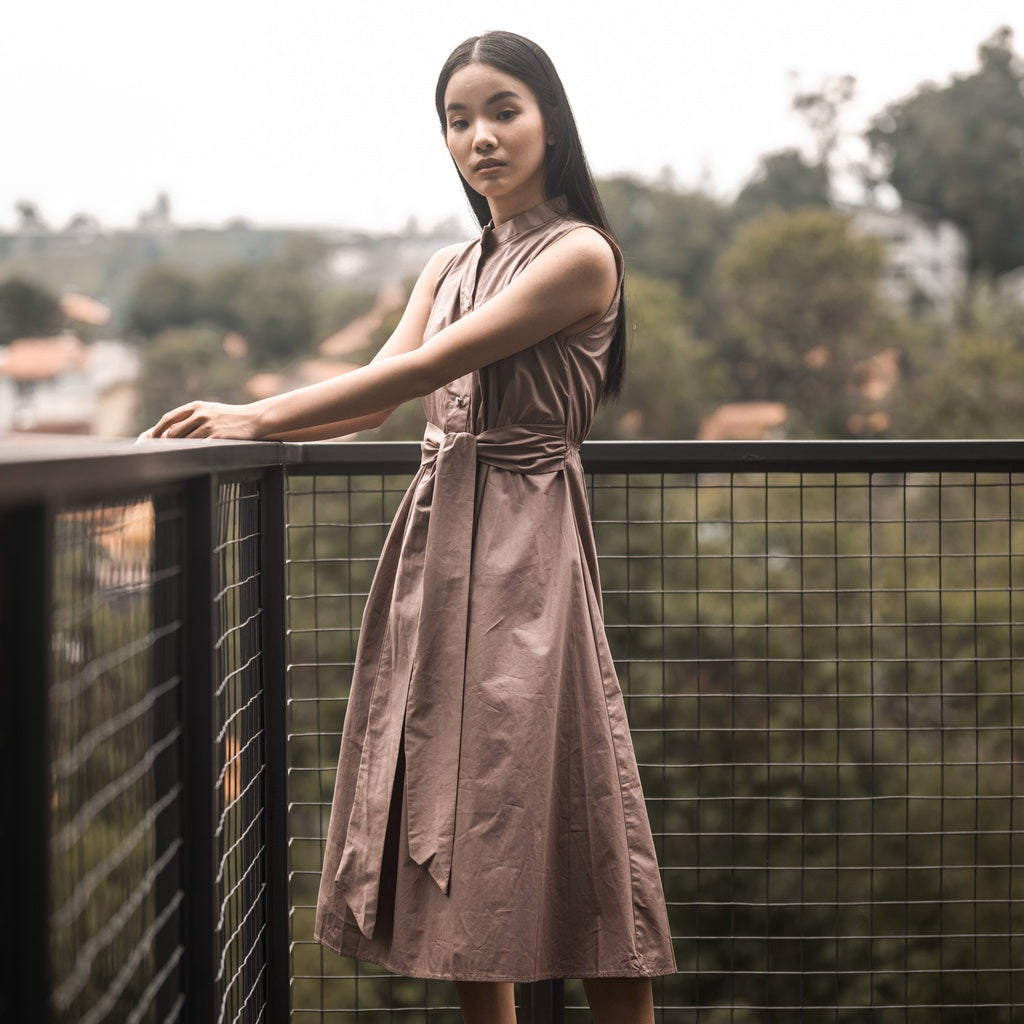 Lolliestory Xena Cotton Midi Dress