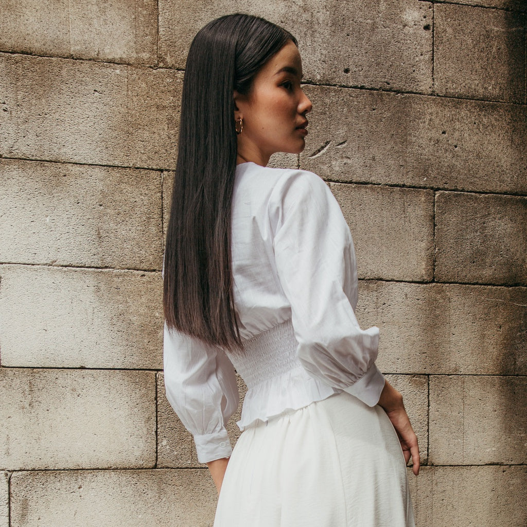 Lolliestory Ciara Cotton Peplum Top