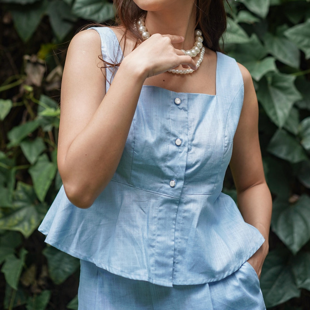 Lolliestory Stacey Peplum Short Set