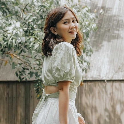 Lolliestory Celia Bow Crop Top