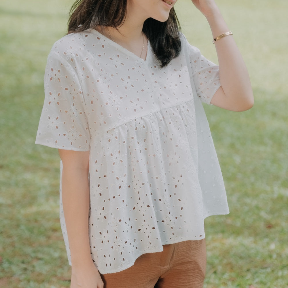 Lolliestory Britta Embroidery Top