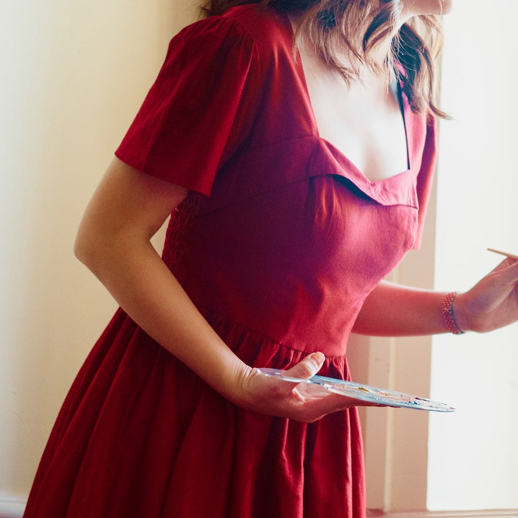 Lolliestory Alexa Flare Midi Dress