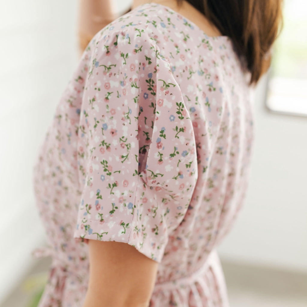 Lolliestory Carmeline Pattern Midi Dress