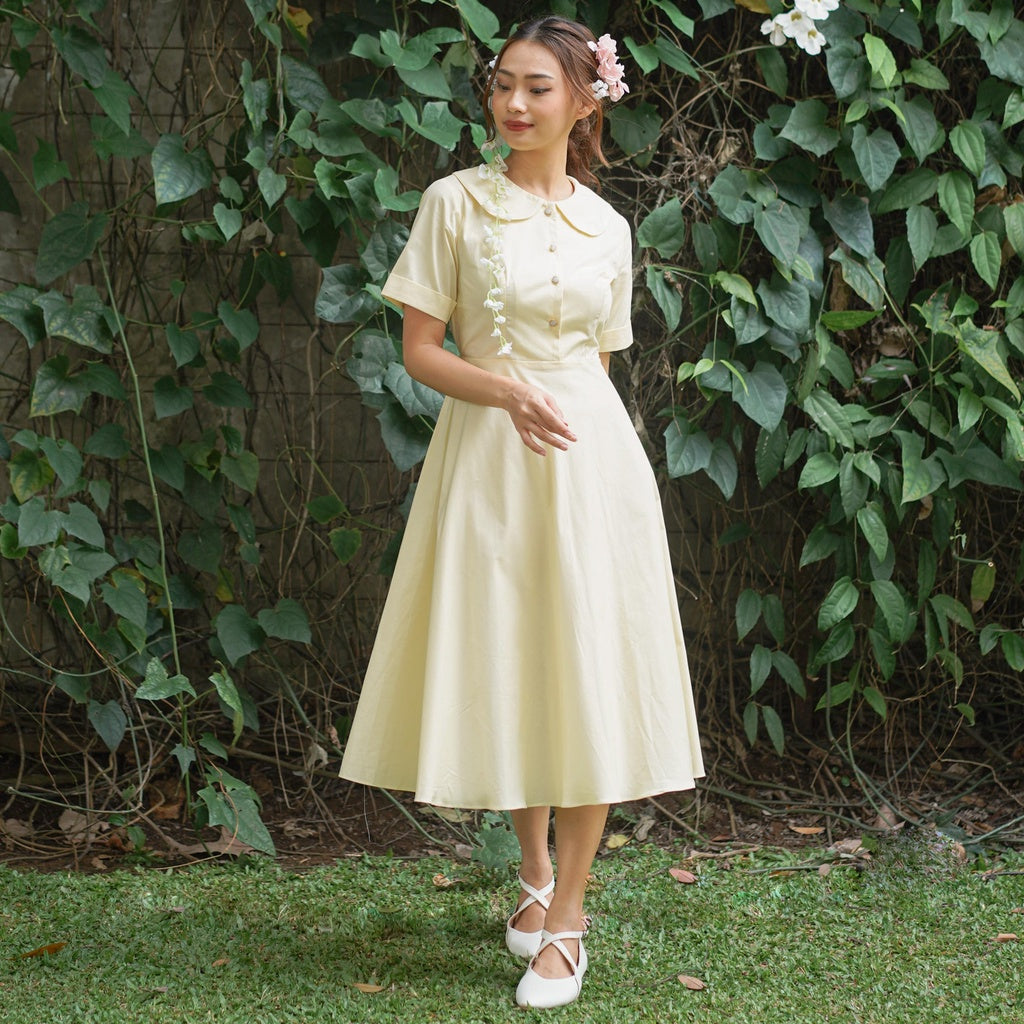 Lolliestory Willa Colar Midi Dress