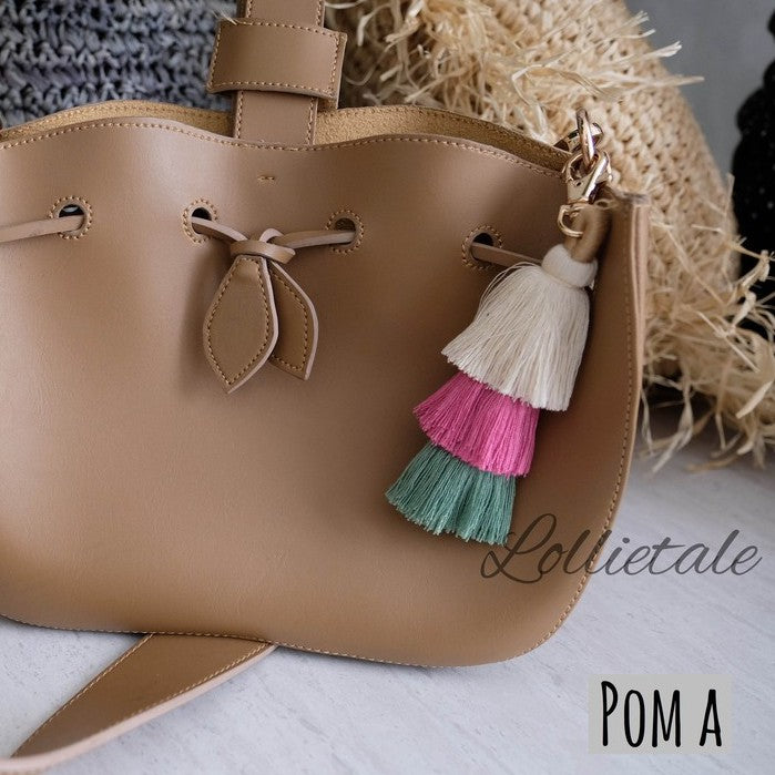 Lollietale Pom Pom Gantungan Kunci