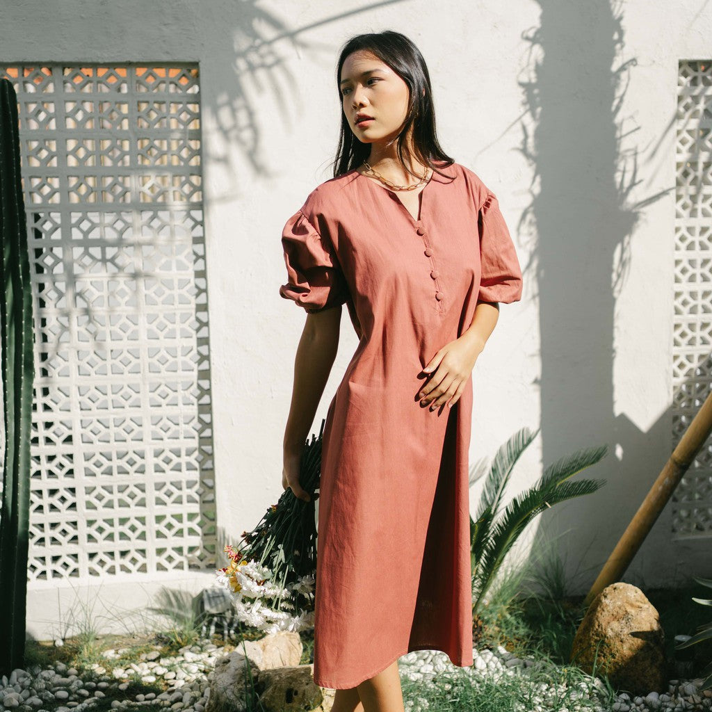 Lolliestory Verity Cotton Midi Dress