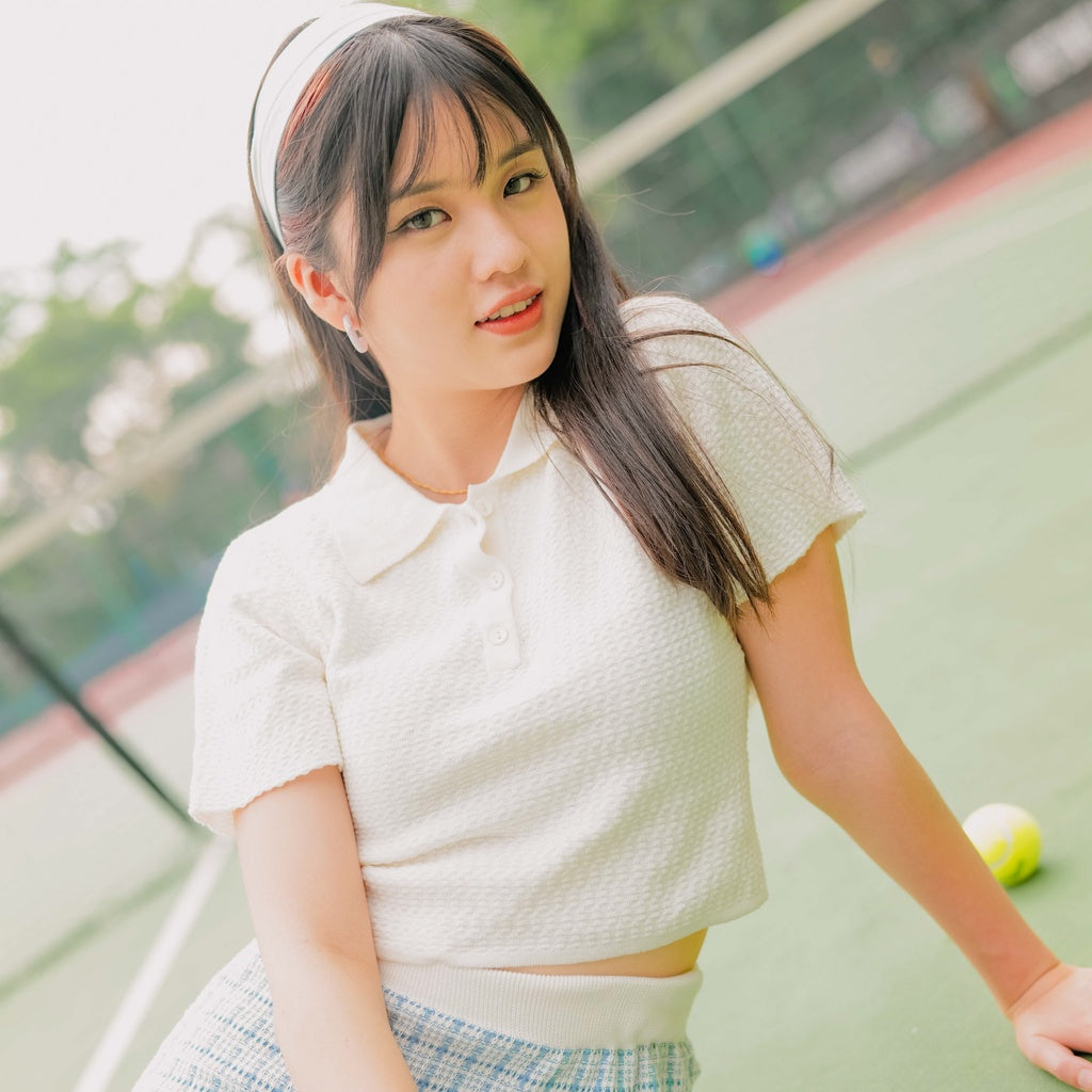 Lolliestory June Knit Crop Top