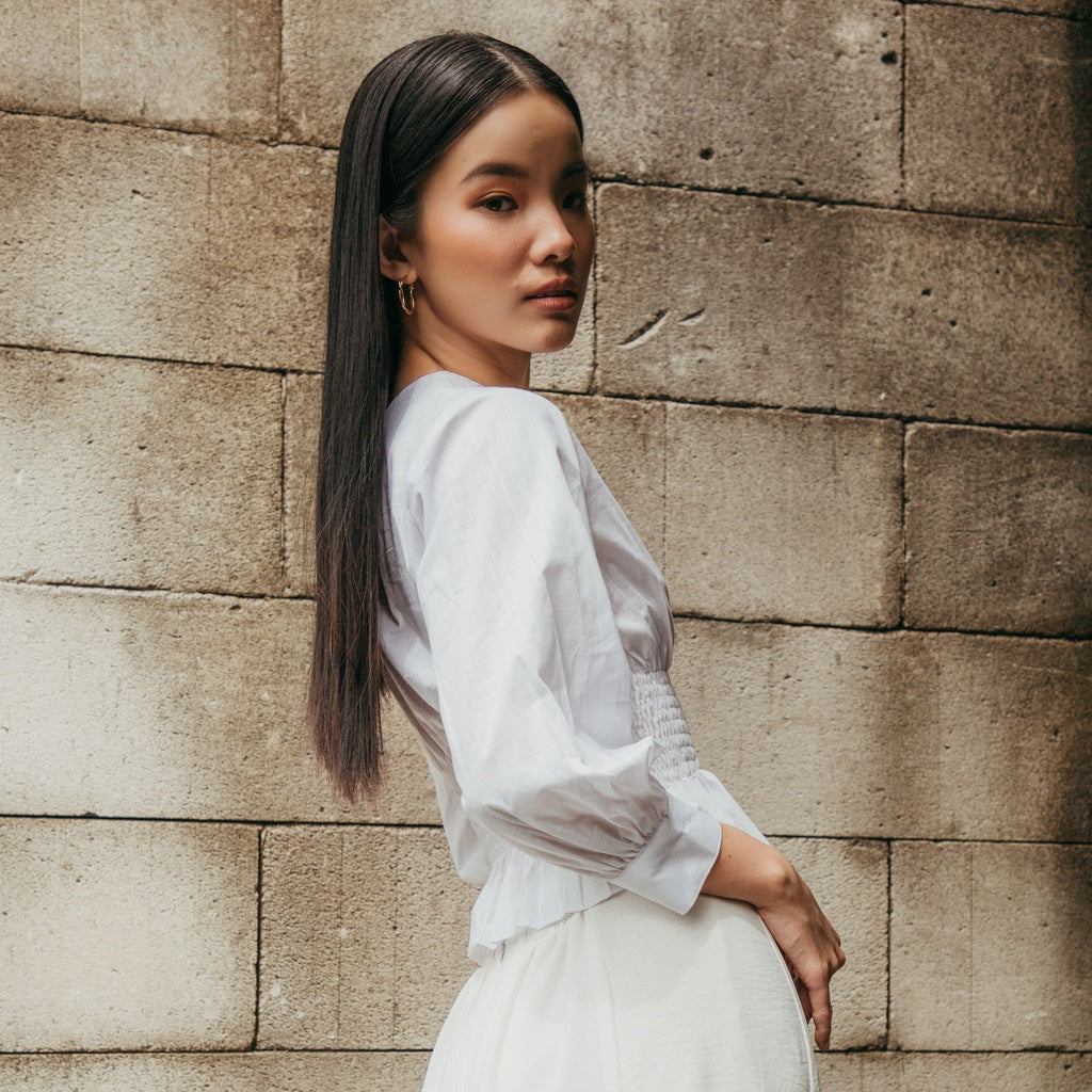 Lolliestory Ciara Cotton Peplum Top