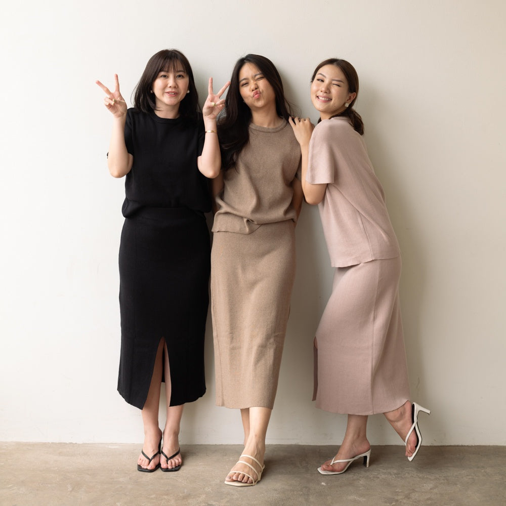 Lolliestory Sabine Knit Top ( Only Top )