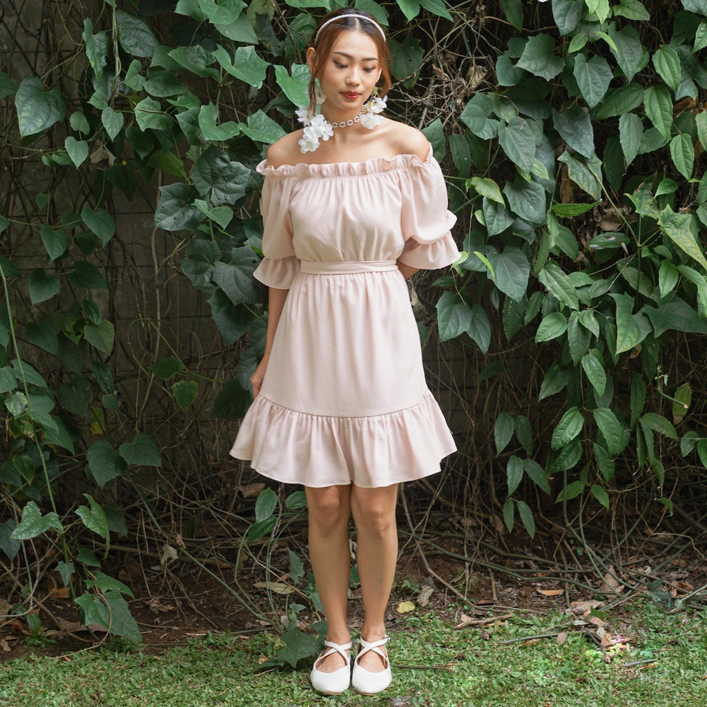 Lolliestory Samara Sabrina Mini Dress