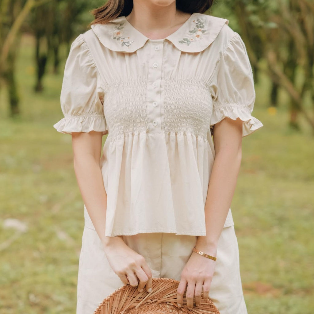 Lolliestory Marigold Peplum Top