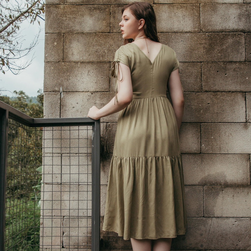 Lolliestory Ava Flare Midi Dress