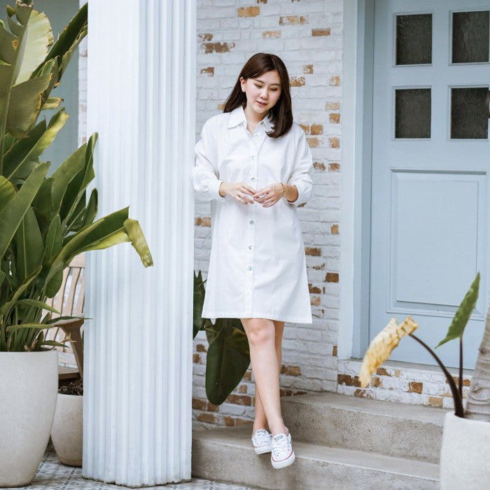 Lolliestory Eula Simple Midi Dress