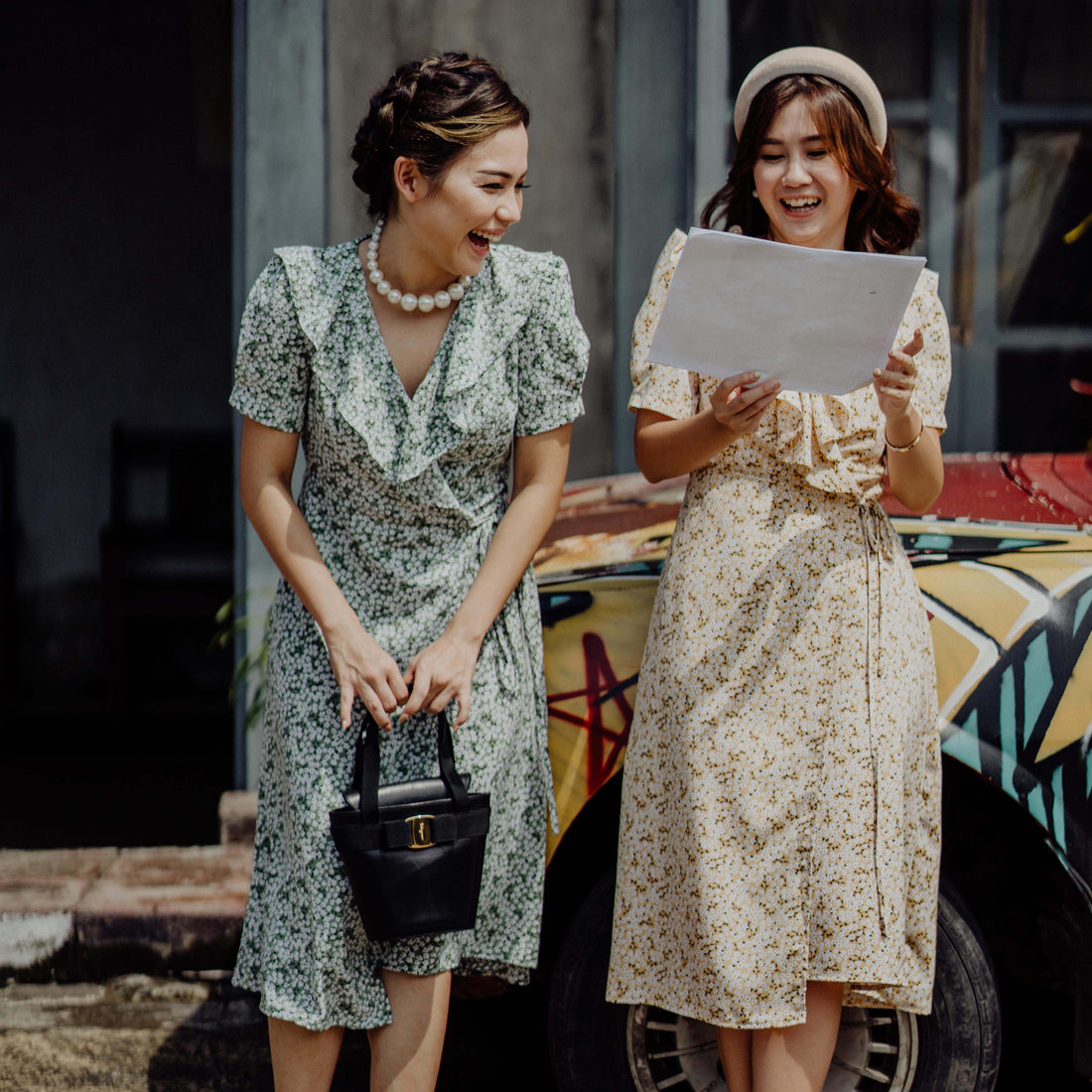 Lolliestory Kana Kimono Midi Dress - Lolliestory