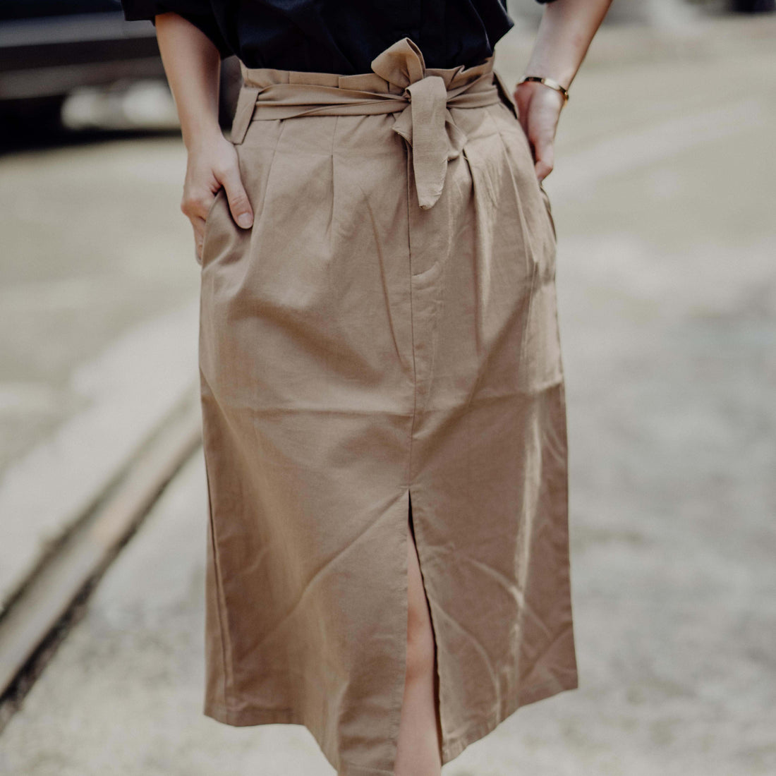 Lolliestory Venetta Cotton Midi Skirt - Lolliestory