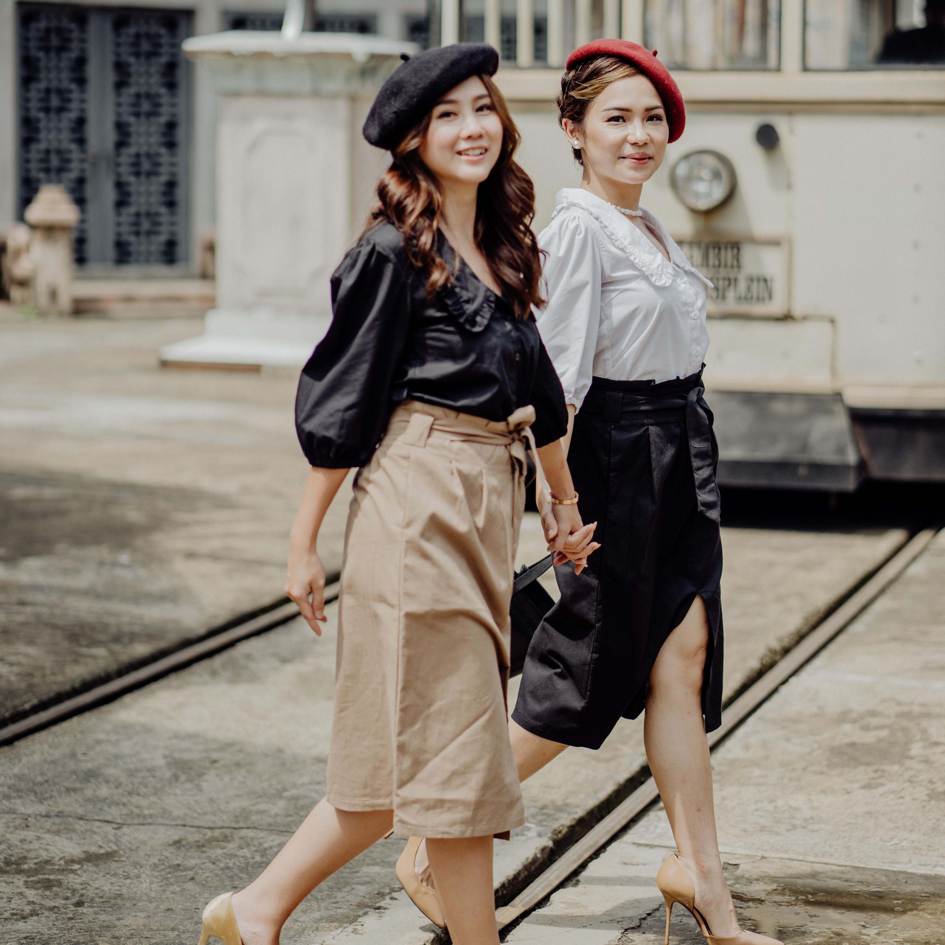 Lolliestory Venetta Cotton Midi Skirt - Lolliestory