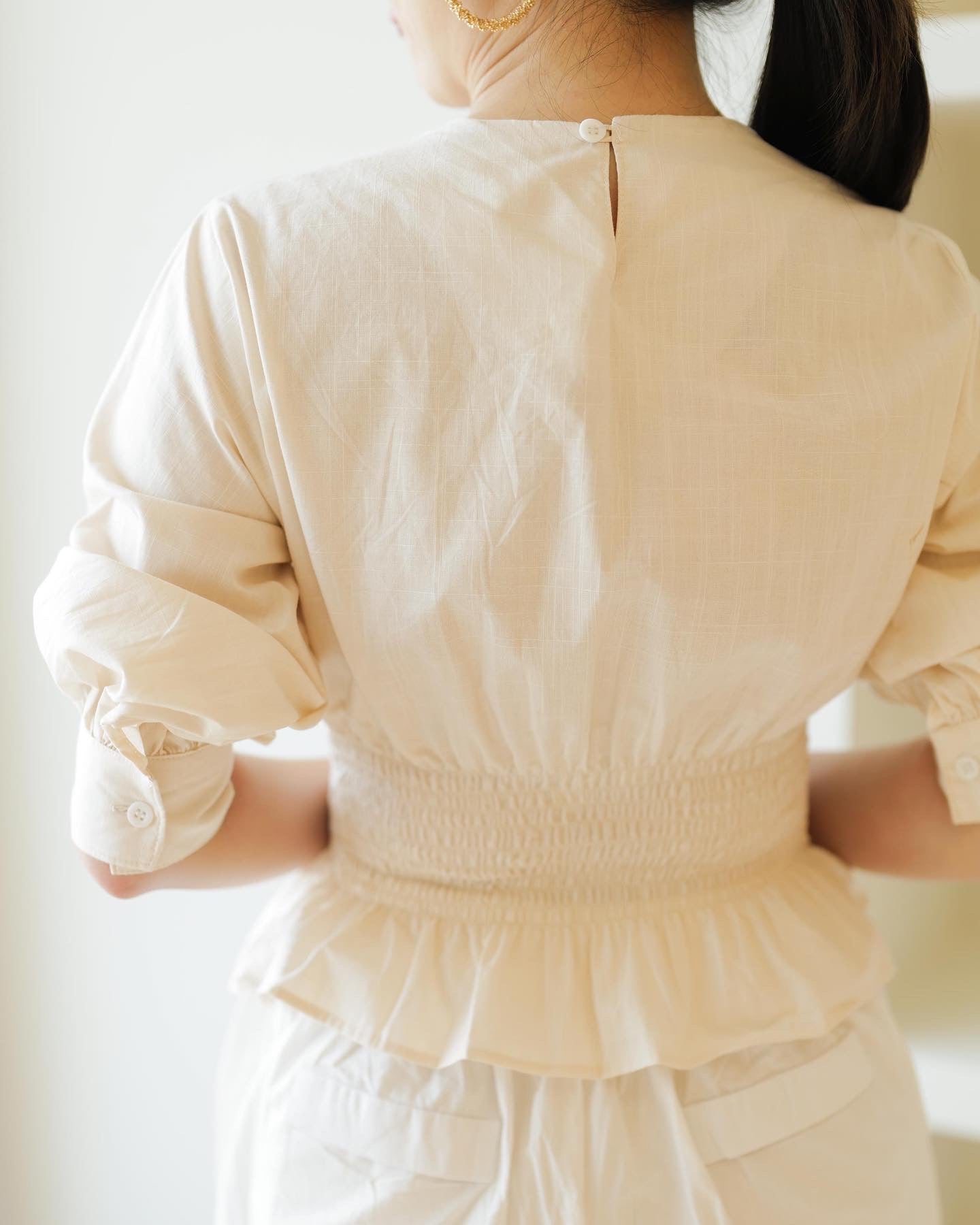 Lolliestory Ciara Cotton Peplum Top