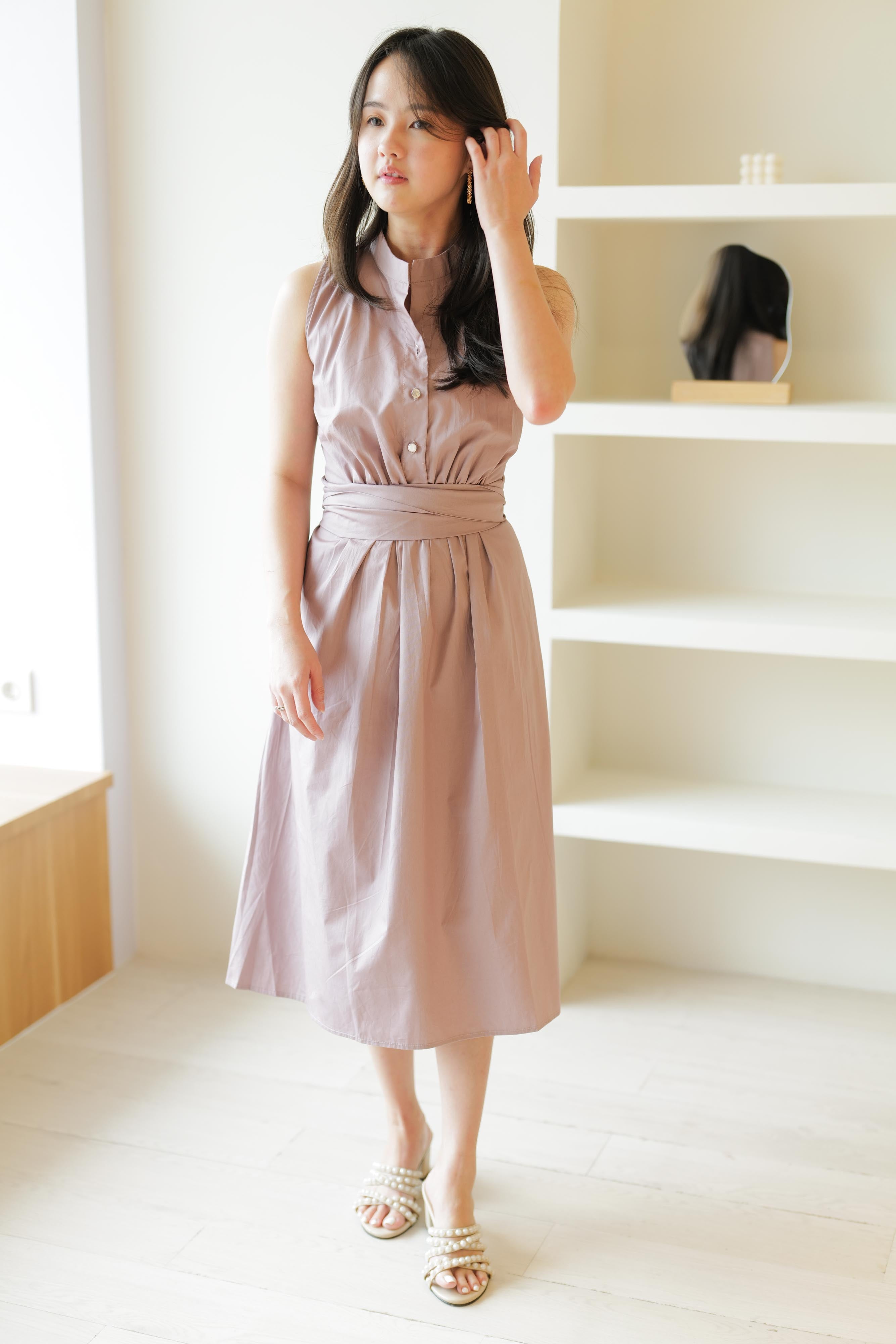 Lolliestory Xena Cotton Midi Dress