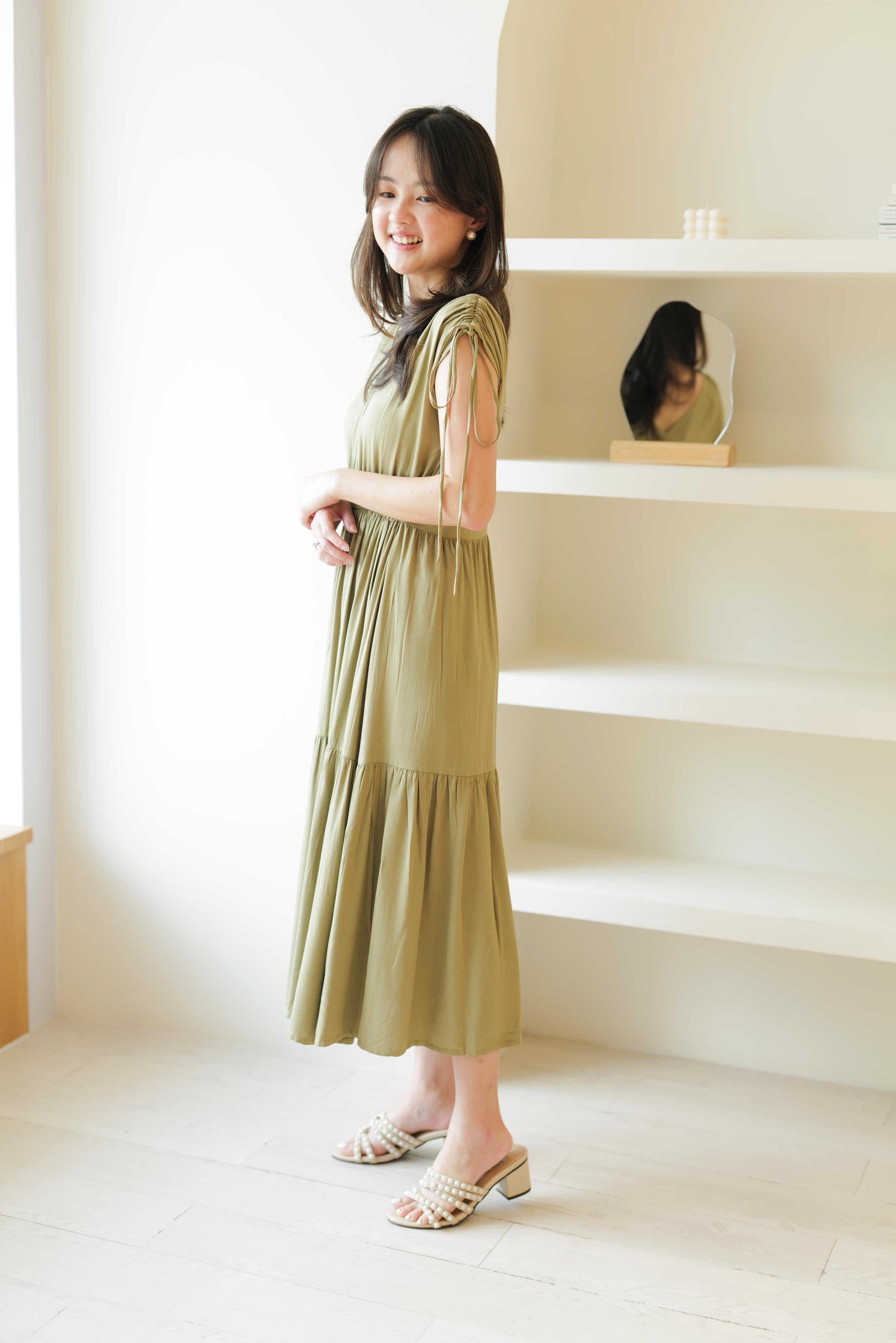 Lolliestory Ava Flare Midi Dress