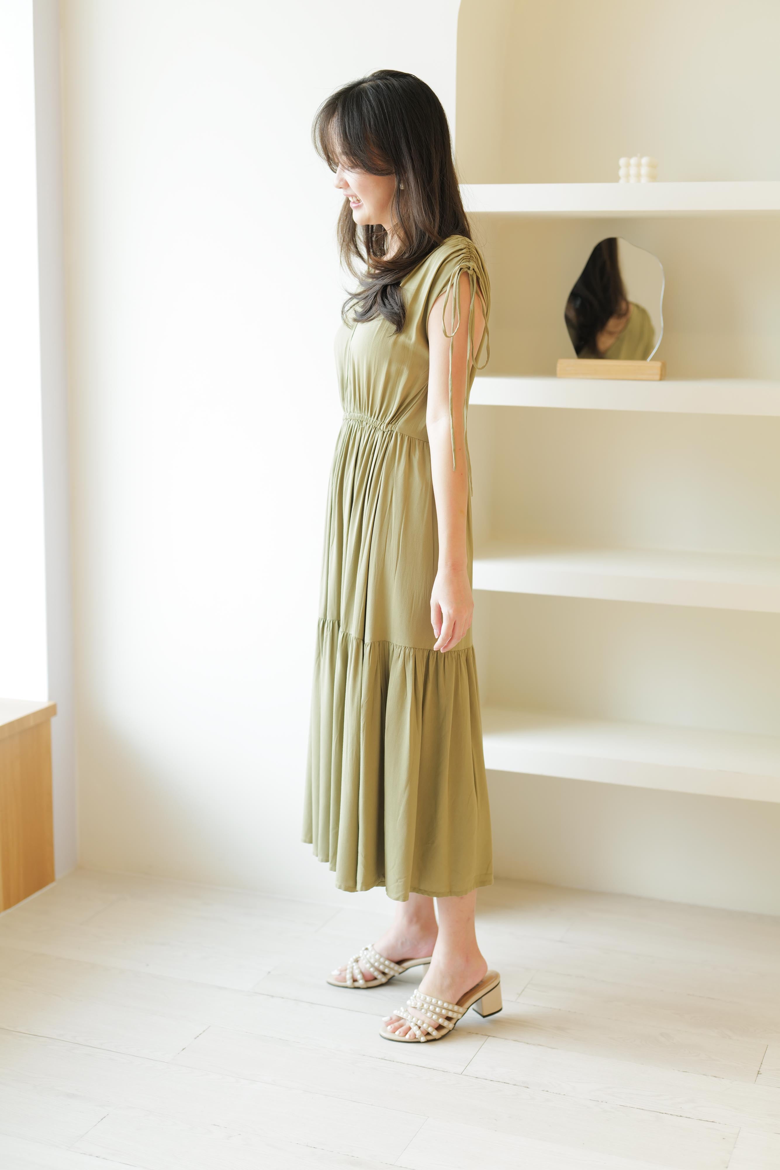 Lolliestory Ava Flare Midi Dress