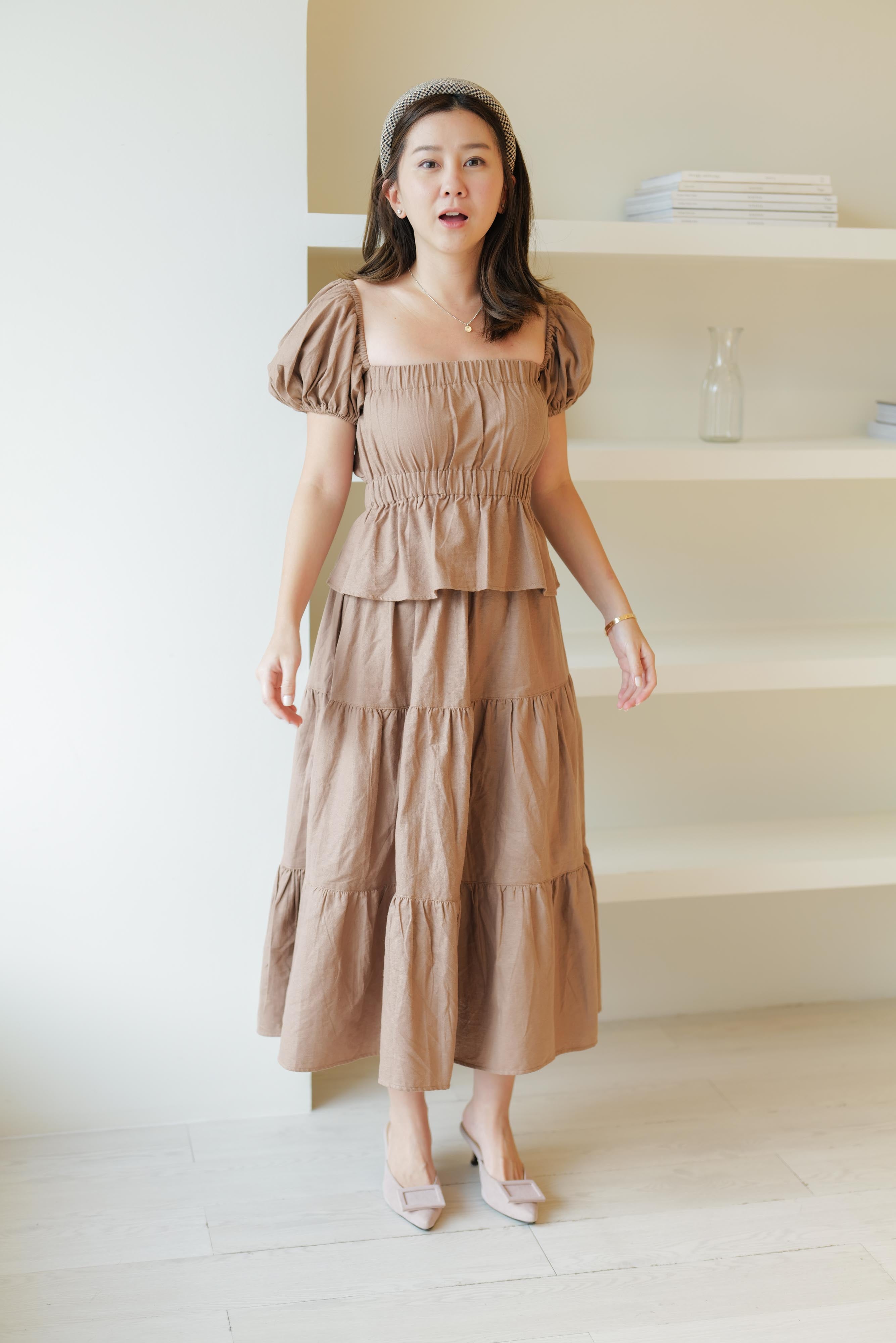 Lolliestory Auburn Cotton Midi Set