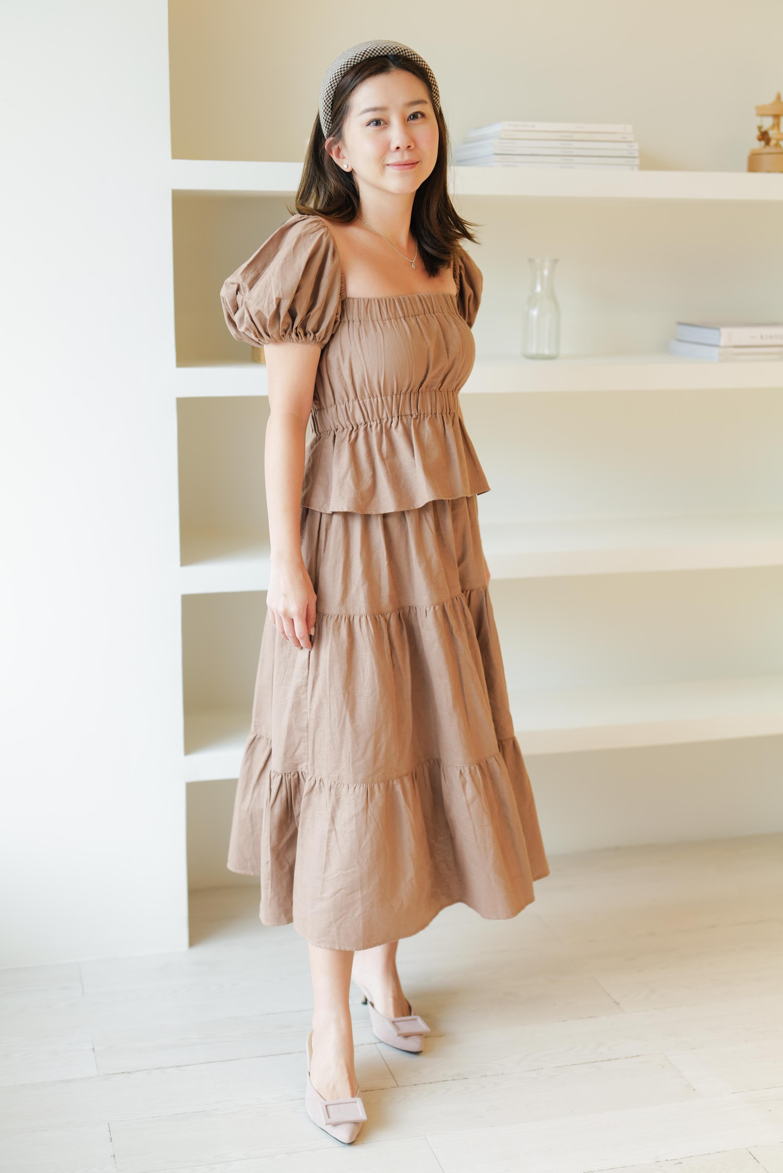 Lolliestory Auburn Cotton Midi Set