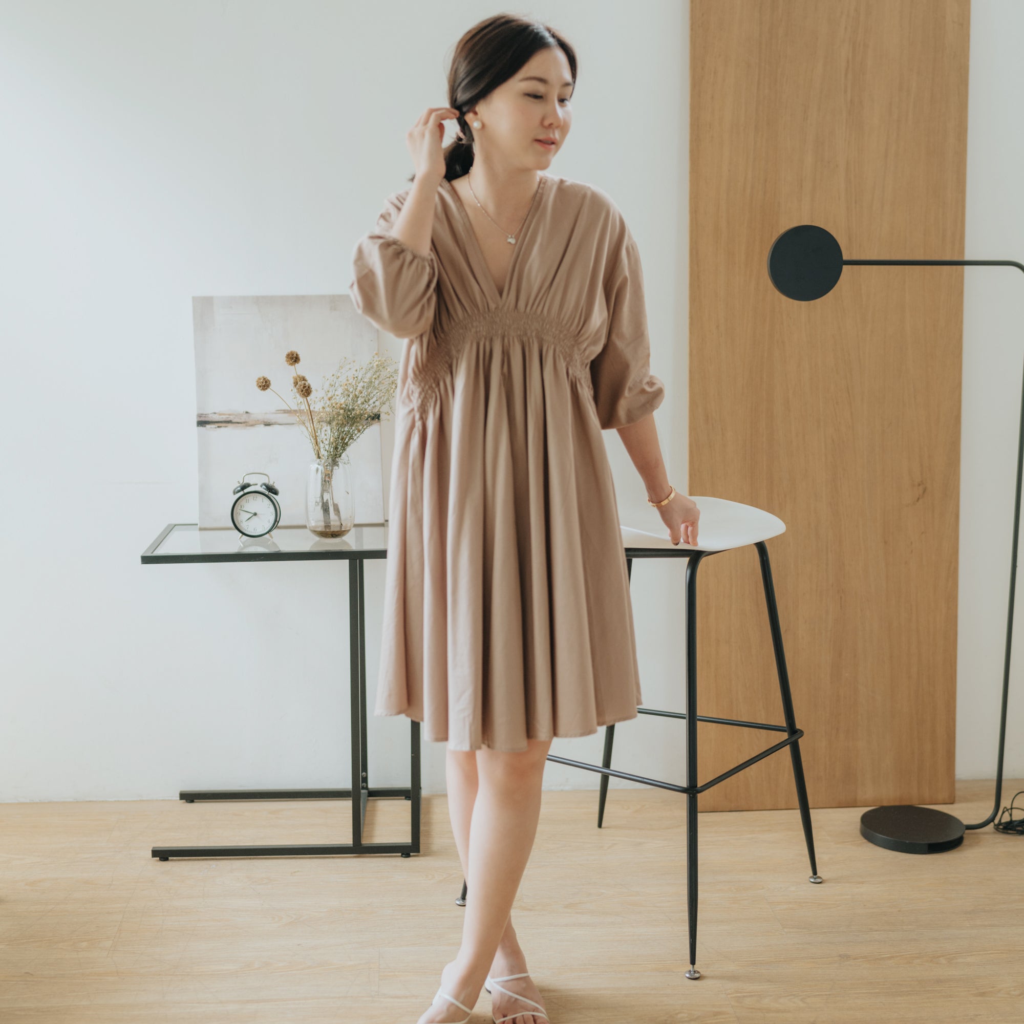 Lolliestory Chrysant Midi Dress