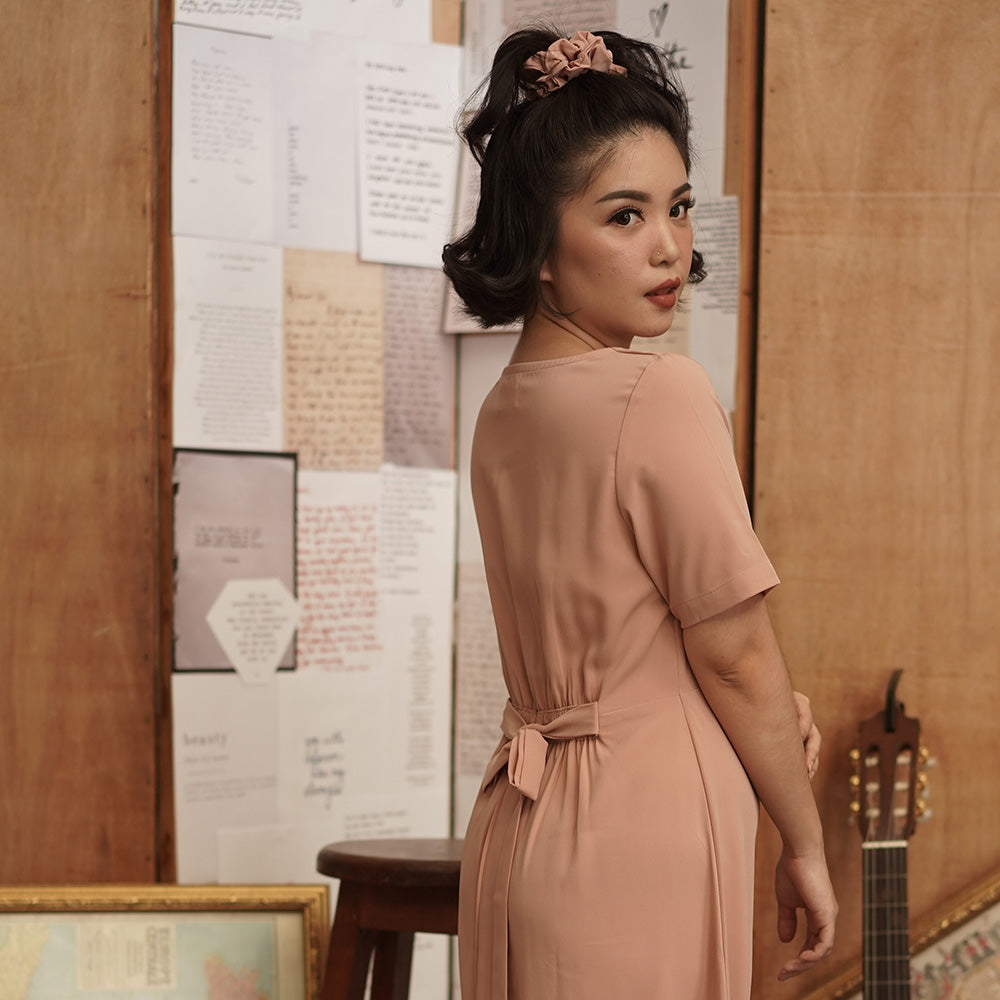 Lolliestory Betty Simple Midi Dress - Lolliestory