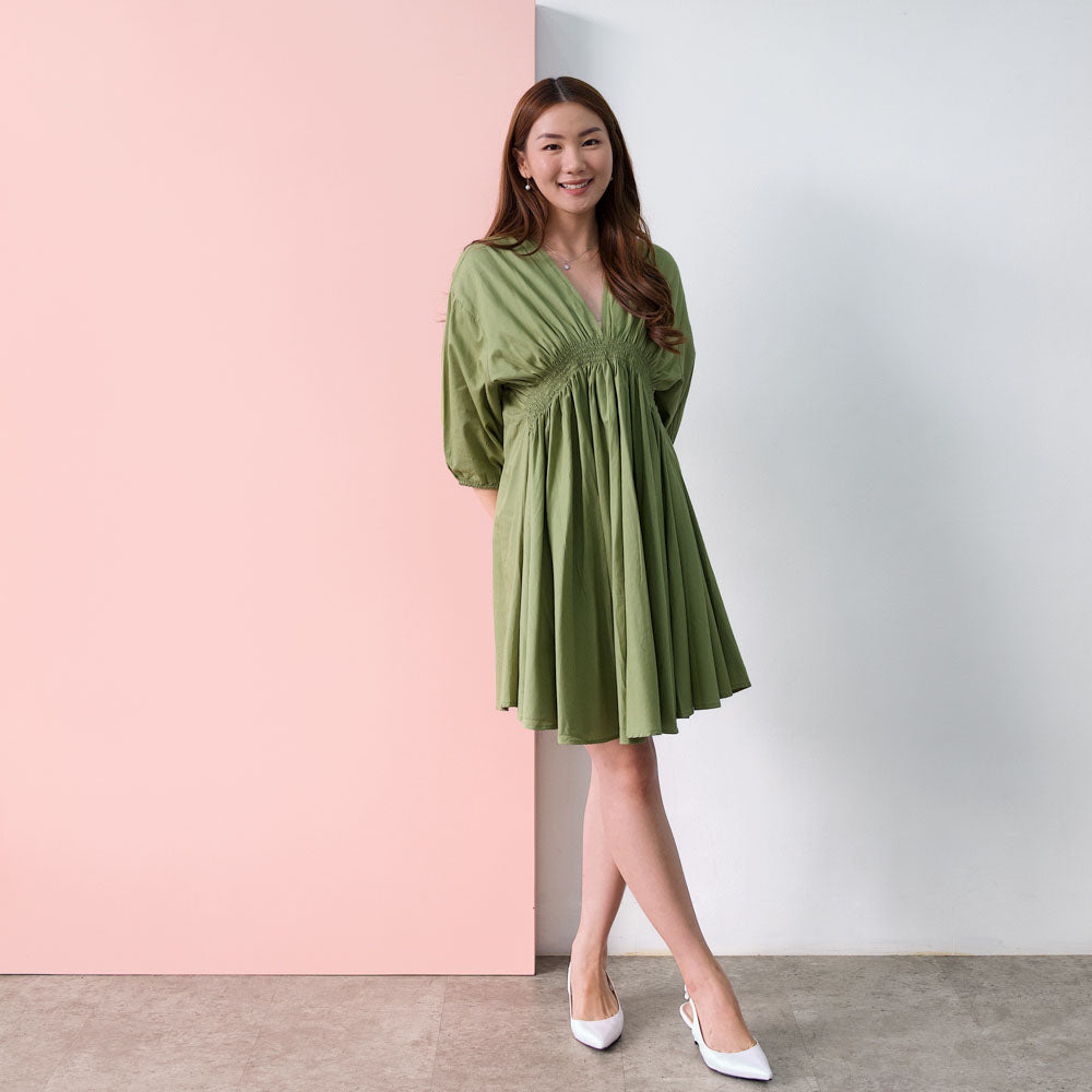 Lolliestory Chrysant Midi Dress