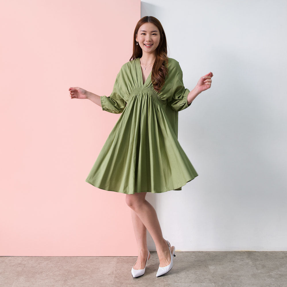 Lolliestory Chrysant Midi Dress